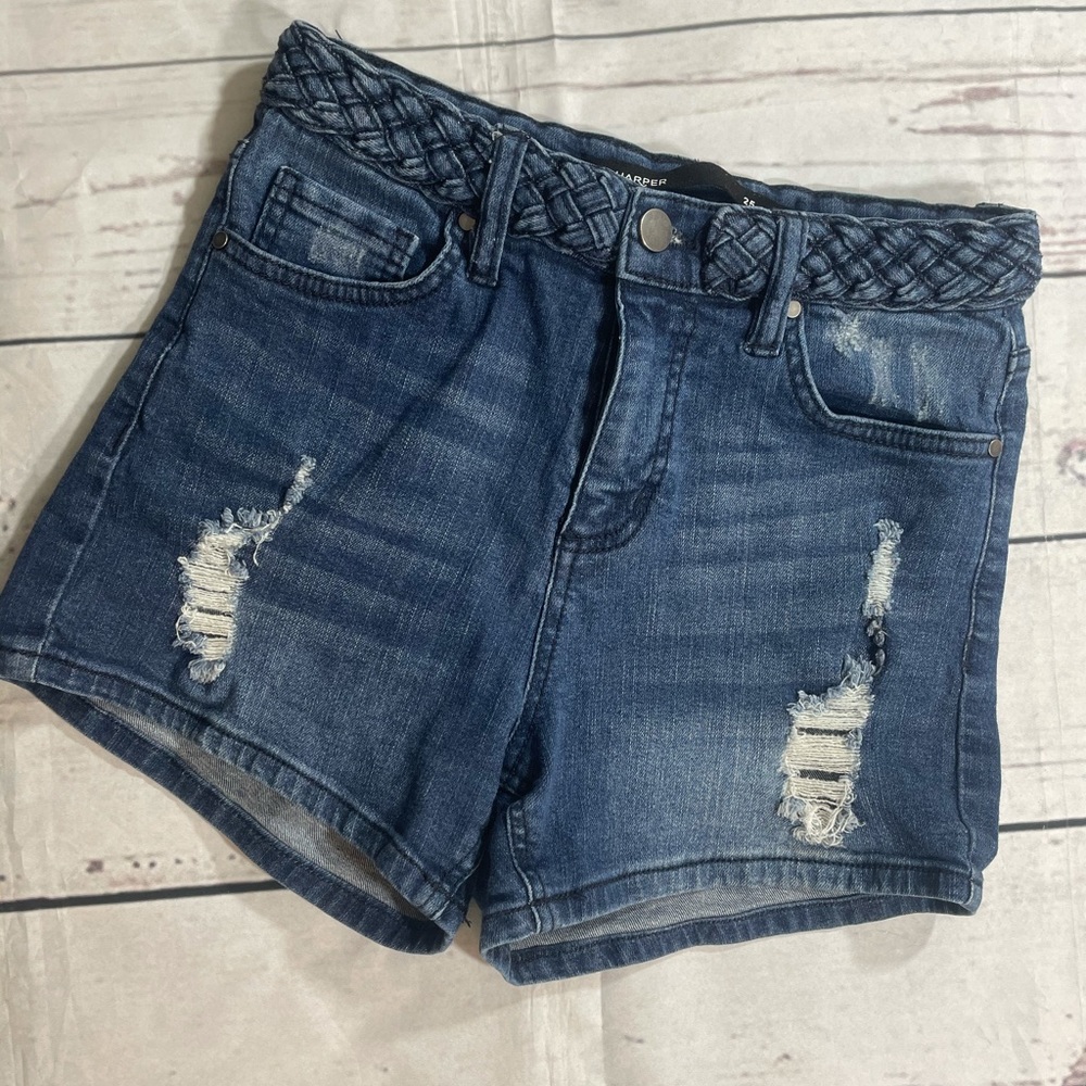 Harper size 25 high waist shorts -2